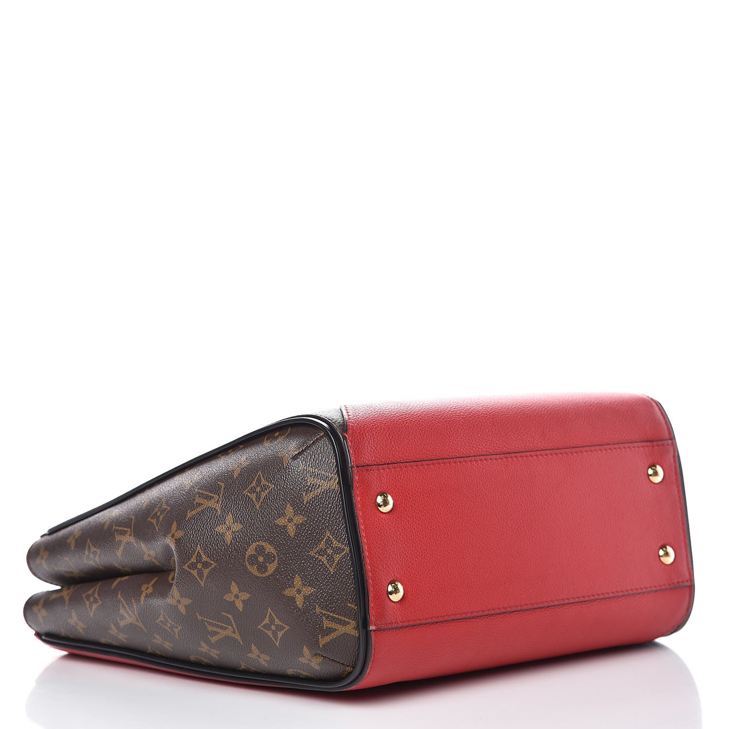 Calfskin Monogram Kimono Tote Cherry