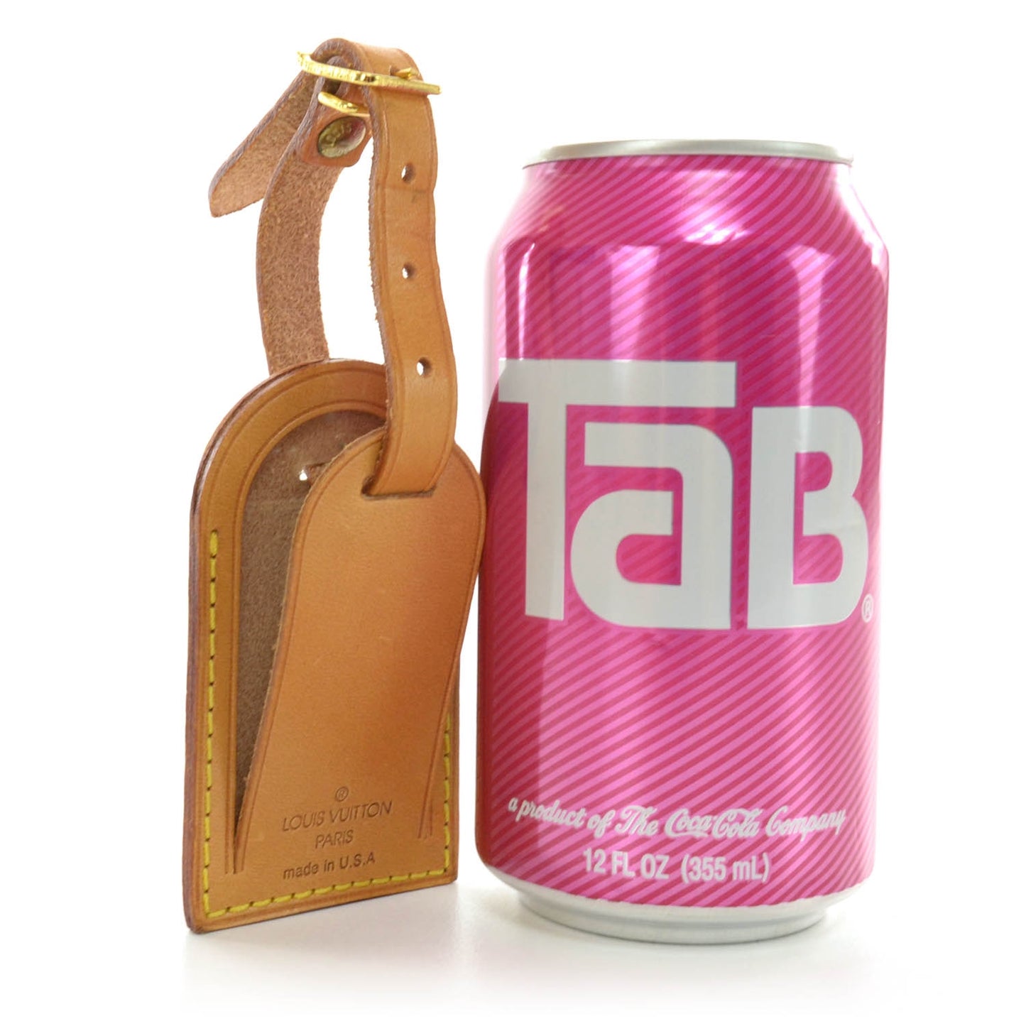 Vachetta Leather Luggage Tag