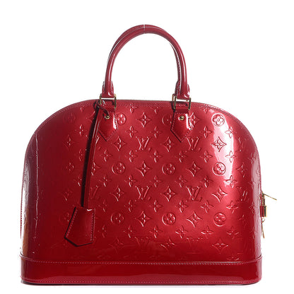 Louis Vuitton Vernis Alma GM Pomme D'Amour 1 of 7