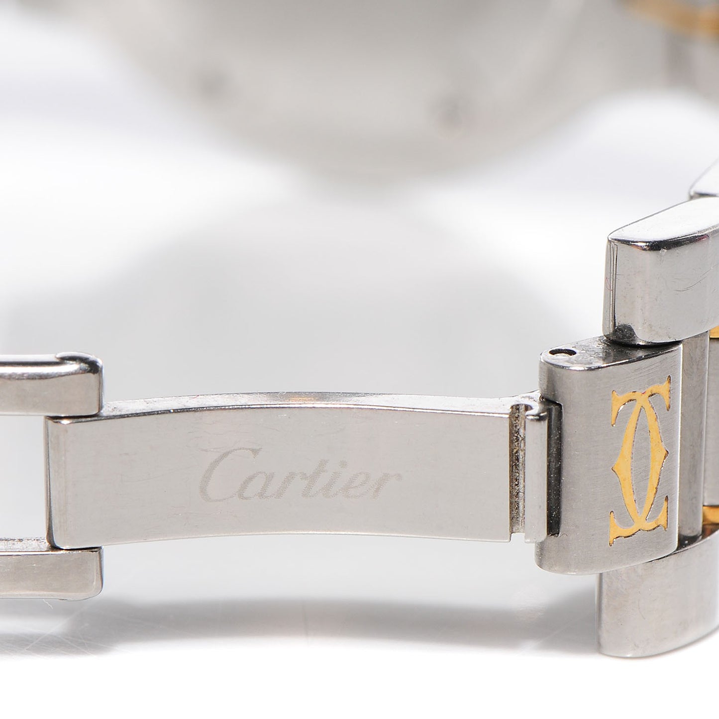 Stainless Steel 18K Yellow Gold 31mm Must De 21 Quartz Watch