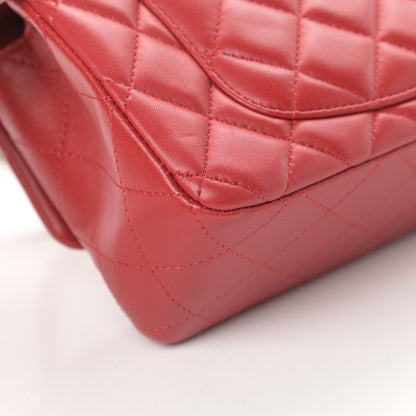 Chanel Lambskin Quilted Mini Rectangular Flap Red 12 of 14