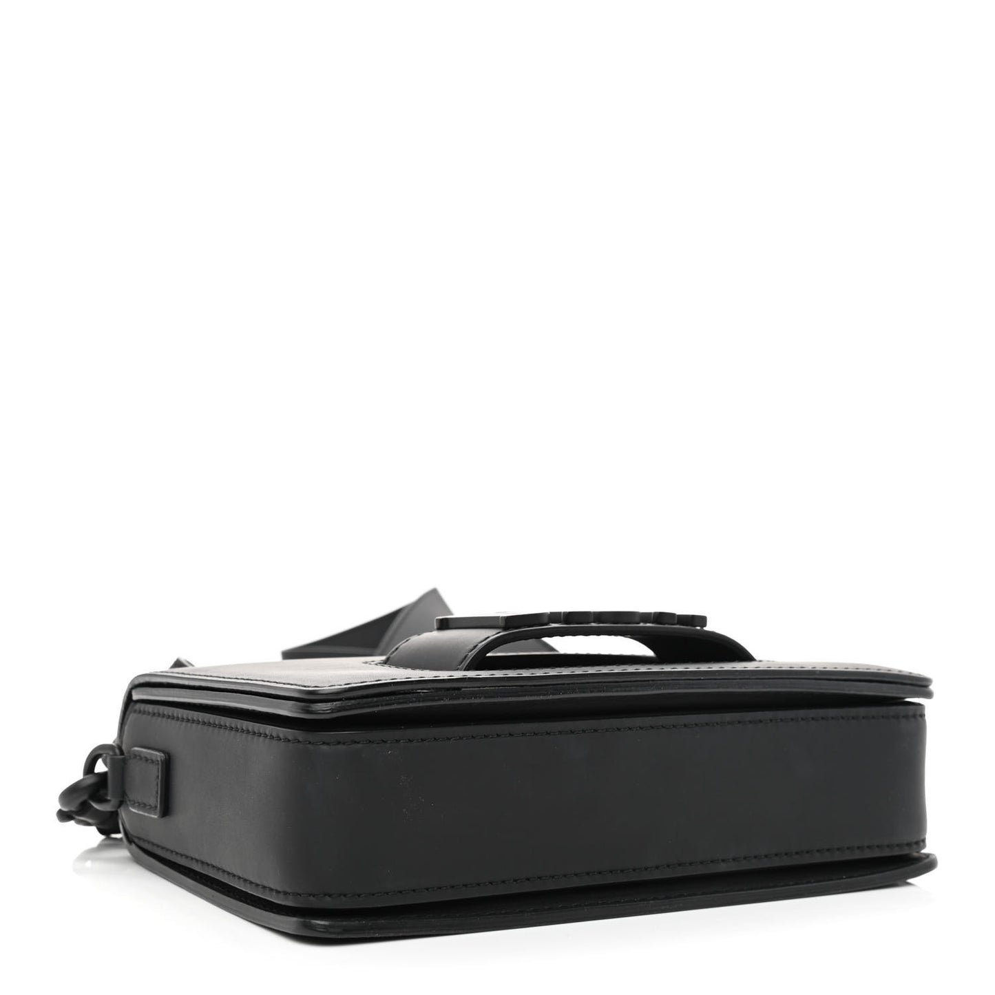 Ultra Matte Calfskin Dio(r)evolution Flap Bag Black