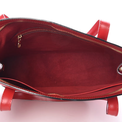Louis Vuitton Epi Lussac Castillan Red 5 of 15