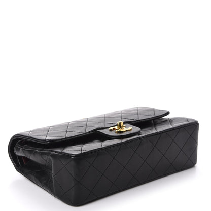 Chanel Lambskin Quilted Small Double Flap Black 4 of 11