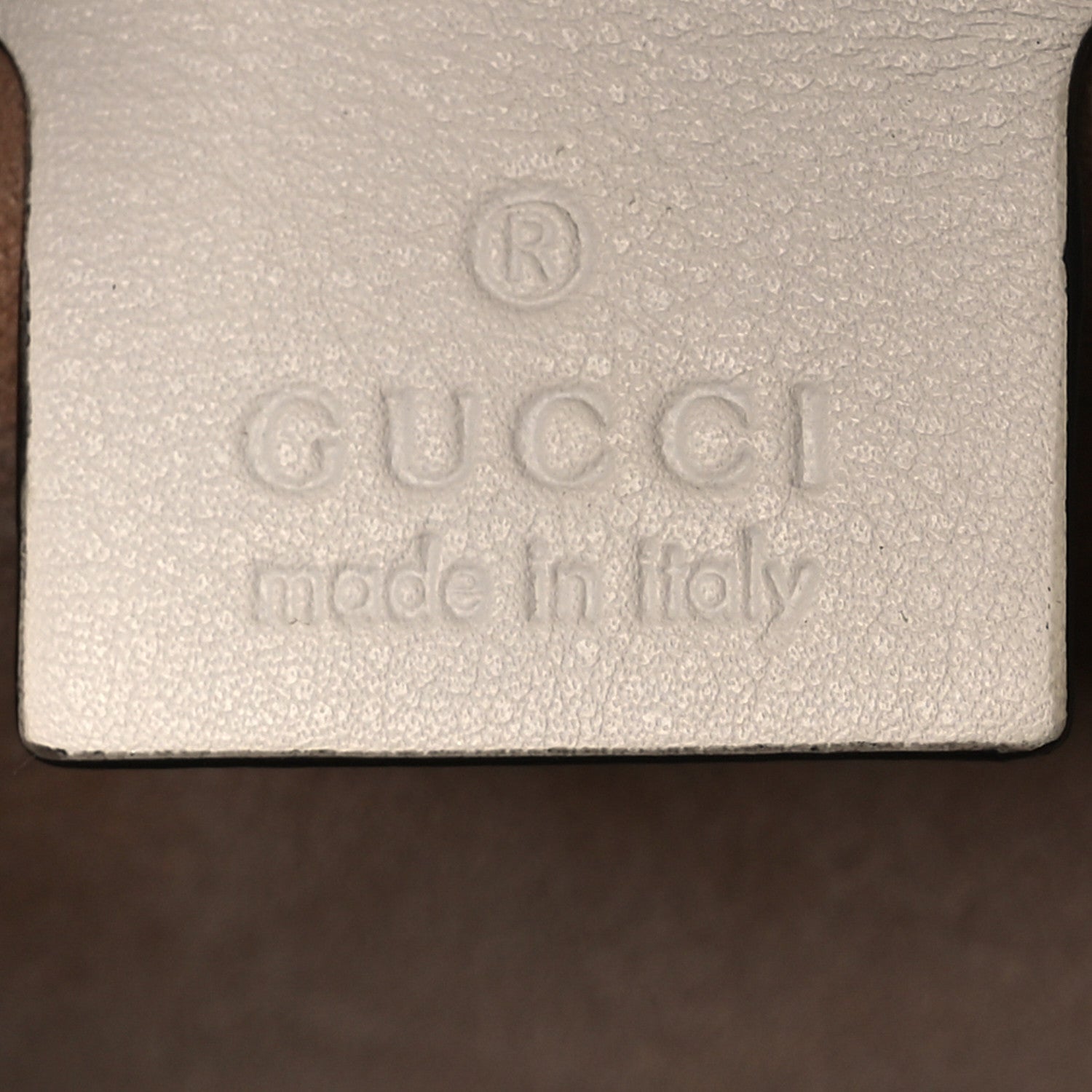 Gucci Snakeskin Medium Sylvie Top Handle Roccia 6 of 10