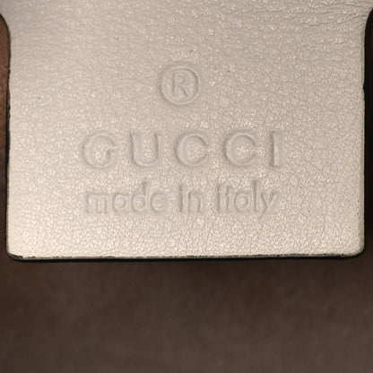 Gucci Snakeskin Medium Sylvie Top Handle Roccia 6 of 10