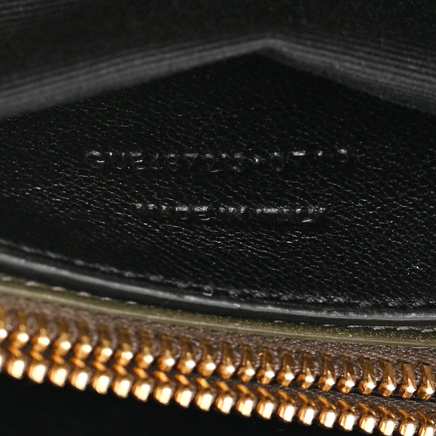 Saint Laurent Sheepskin Matelasse Chevron Monogram Medium College Bag Military Olive 7 of 20