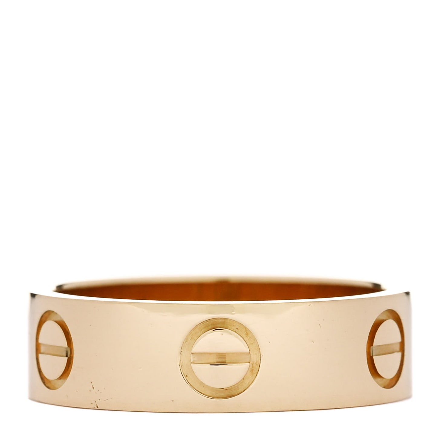 18K Yellow Gold 5.5mm LOVE Ring 53 6.5