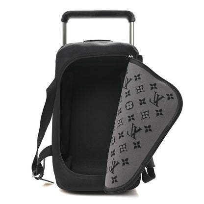 Louis Vuitton Knit Monogram Eclipse Horizon Soft Duffle 55 7 of 11