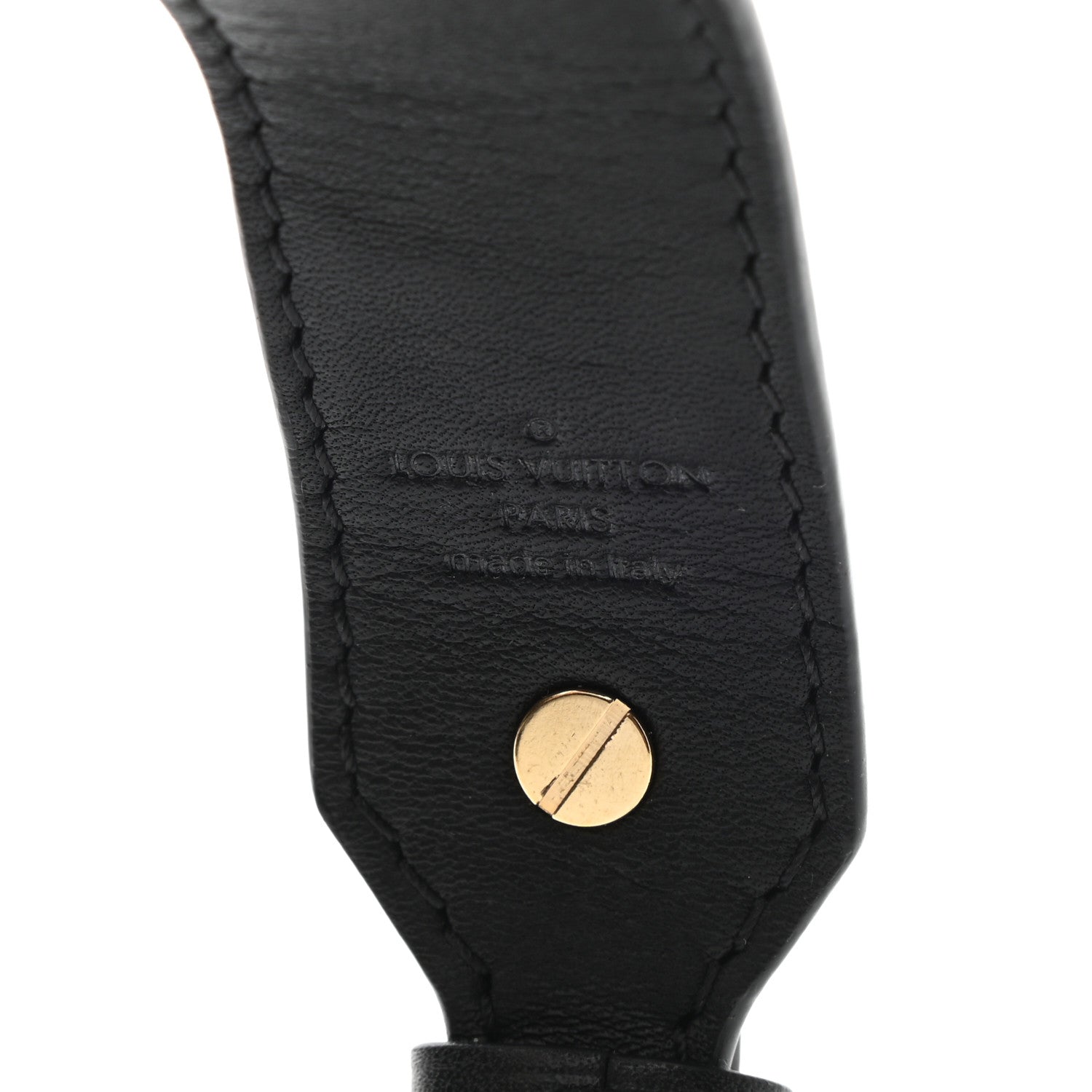 Louis Vuitton Monogram Bandouliere Shoulder Strap XL Black 3 of 5