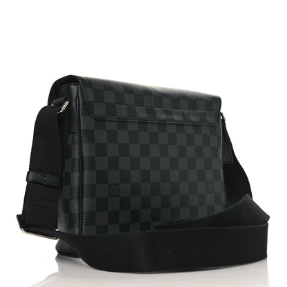 Louis Vuitton Damier Graphite District PM 3 of 10