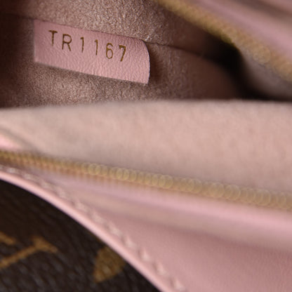 Louis Vuitton Grained Calfskin Monogram Double V Rose Poudre 9 of 9