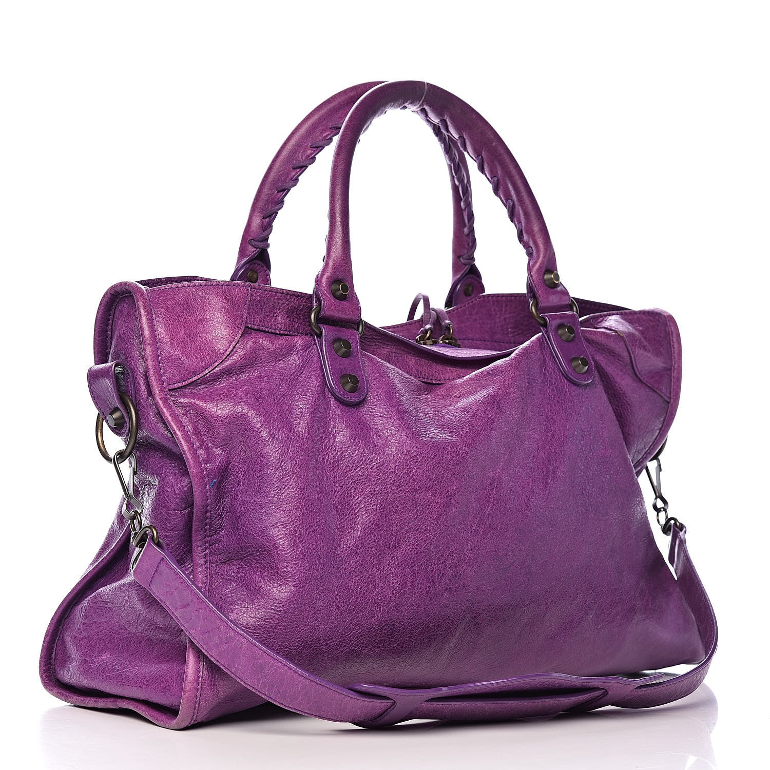 Balenciaga Agneau Classic Hardware City Ultraviolet 3 of 15