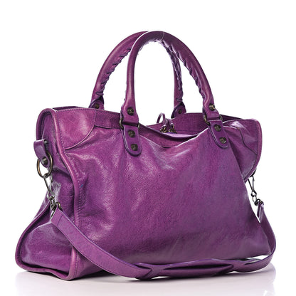 Balenciaga Agneau Classic Hardware City Ultraviolet 3 of 15