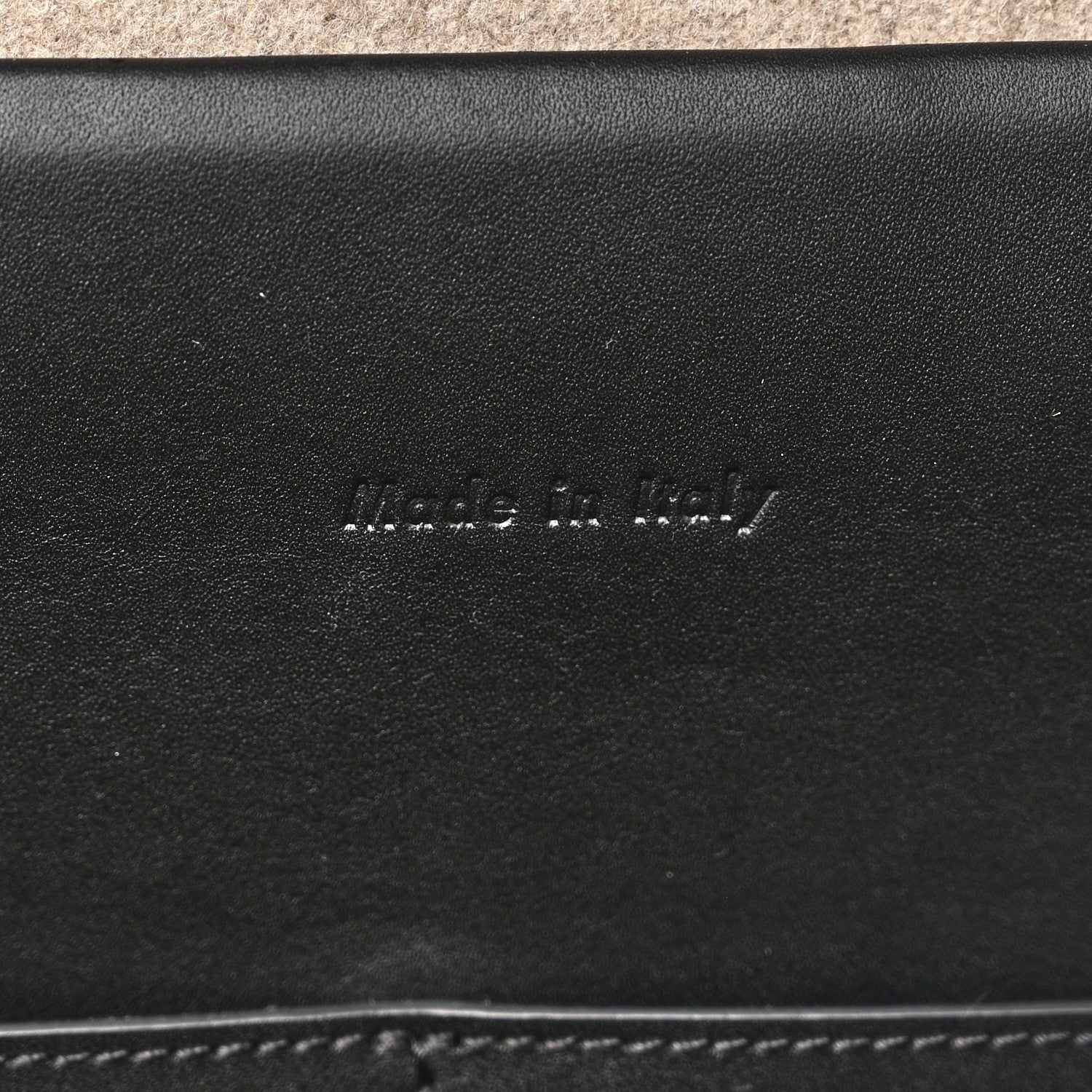 Celine Felt Smooth Calfskin Mini Belt Bag Beige 7 of 12