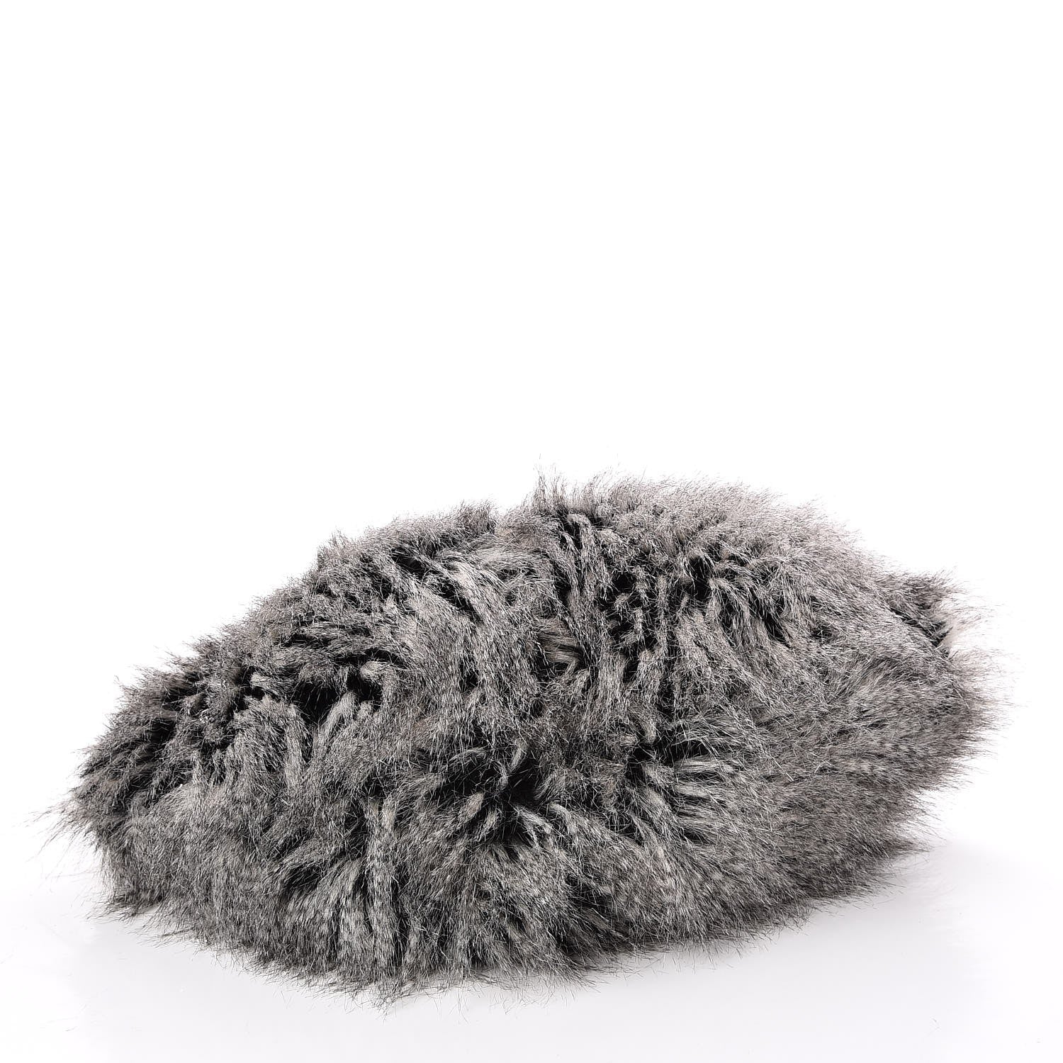 Chanel Arctic Fantasy Fur Large Tote Grey 4 of 7