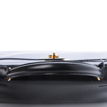 Hermes Box Kelly Retourne 32 Black 27 of 30