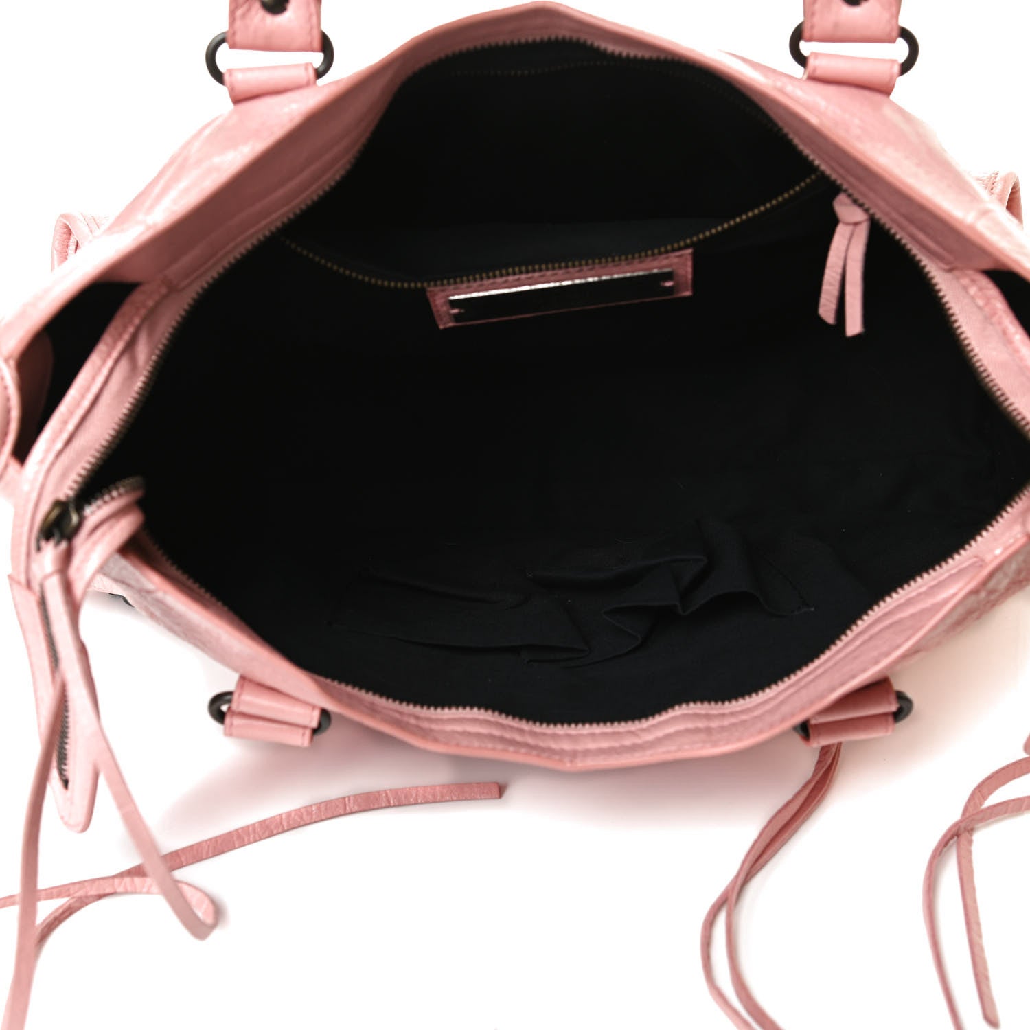 Balenciaga Agneau Classic Hardware City Rose Peche 4 of 15