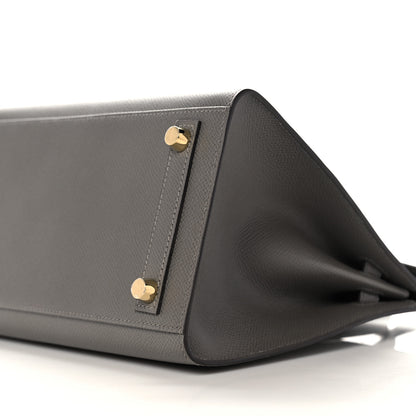 Hermes Epsom Birkin Sellier 25 Gris Meyer 8 of 35