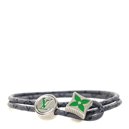 Louis Vuitton Monogram Eclipse Catch It Bracelet 1 of 5