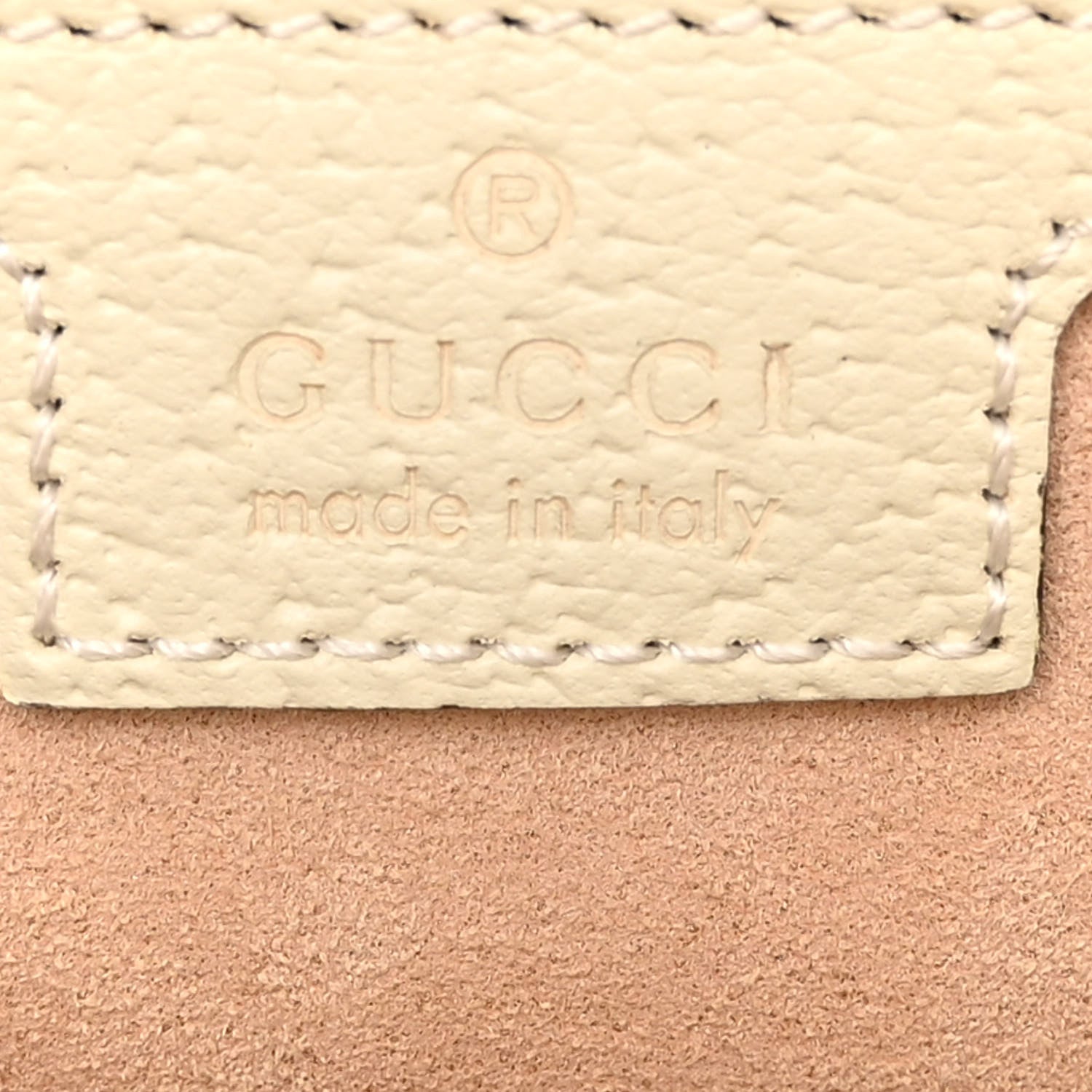 Gucci GG Supreme Monogram Textured Dollar Calfskin Web Medium Ophidia Shopping Tote Beige Ebony Mystic White 6 of 10