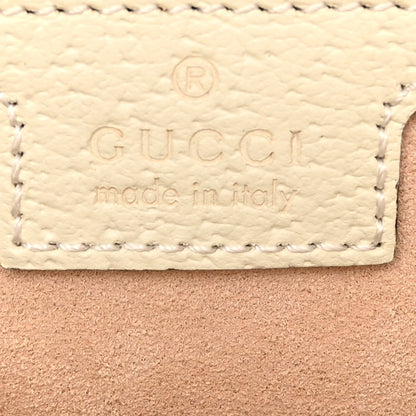 Gucci GG Supreme Monogram Textured Dollar Calfskin Web Medium Ophidia Shopping Tote Beige Ebony Mystic White 6 of 10