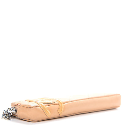 Chanel Calfskin Cambon Pencil Case Beige 3 of 9