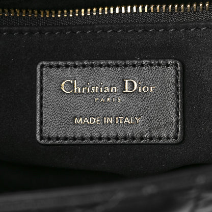 Christian Dior Lambskin Cannage Small My ABC Lady Dior Black 6 of 8
