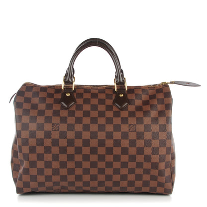 Louis Vuitton Damier Ebene Speedy 35 1 of 9