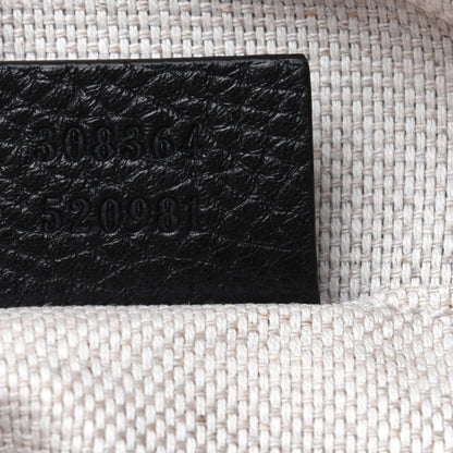 Gucci Pebbled Calfskin Small Soho Disco Bag Black 9 of 13