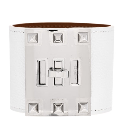 Hermes Epsom Extreme Kelly Bracelet S White 1 of 5