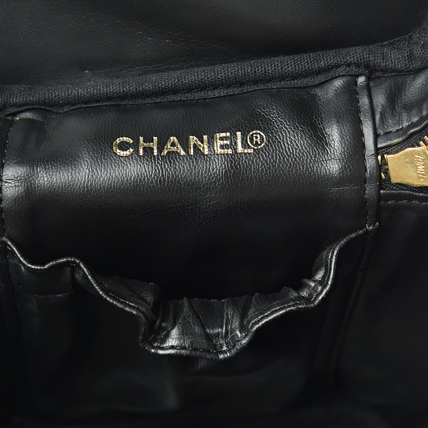Chanel Caviar Cosmetic Vanity Bag Black 9 of 16