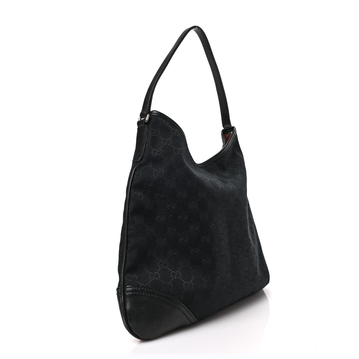 Monogram Medium New Britt Hobo Black