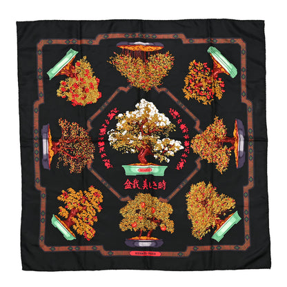 Hermes Silk Bonsai Scarf 90 2 of 8