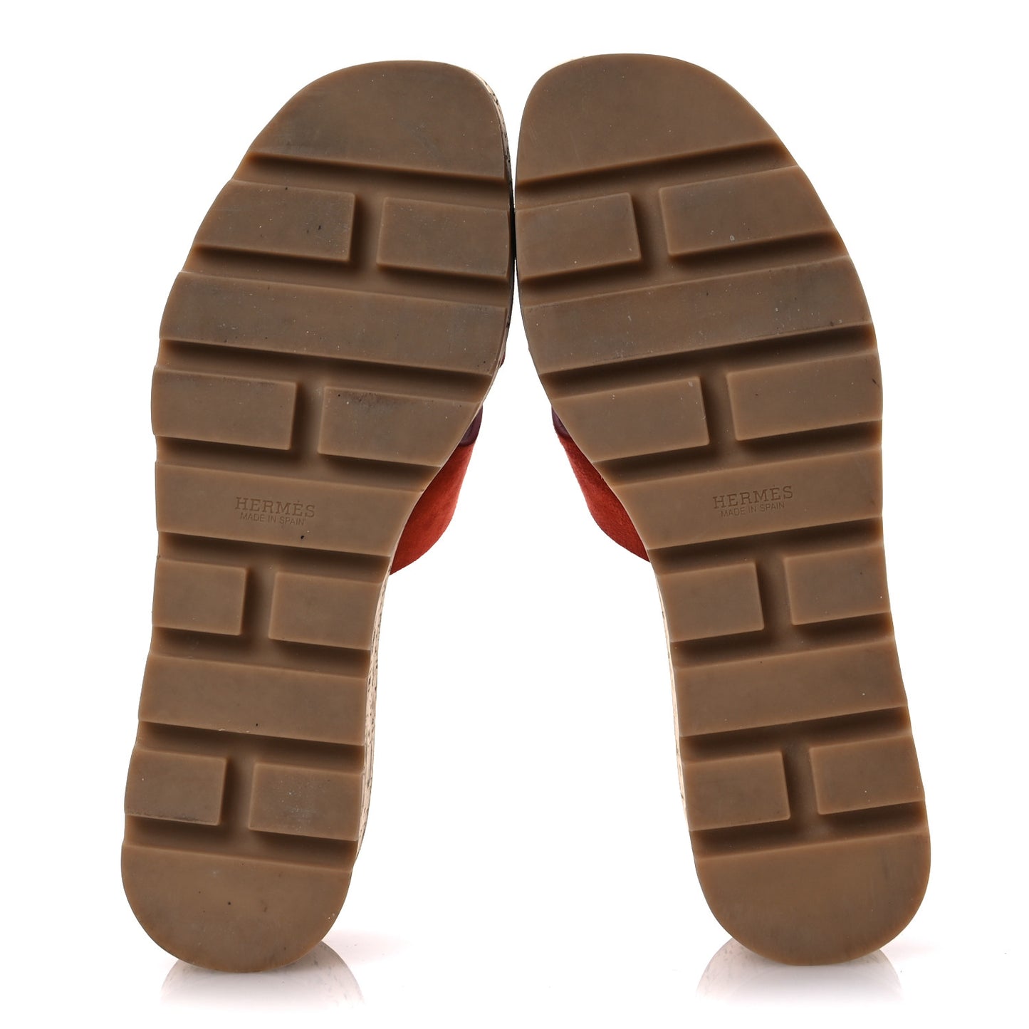 Suede Goatskin Cork Eze 30 Sandals 39 Orange Brulee