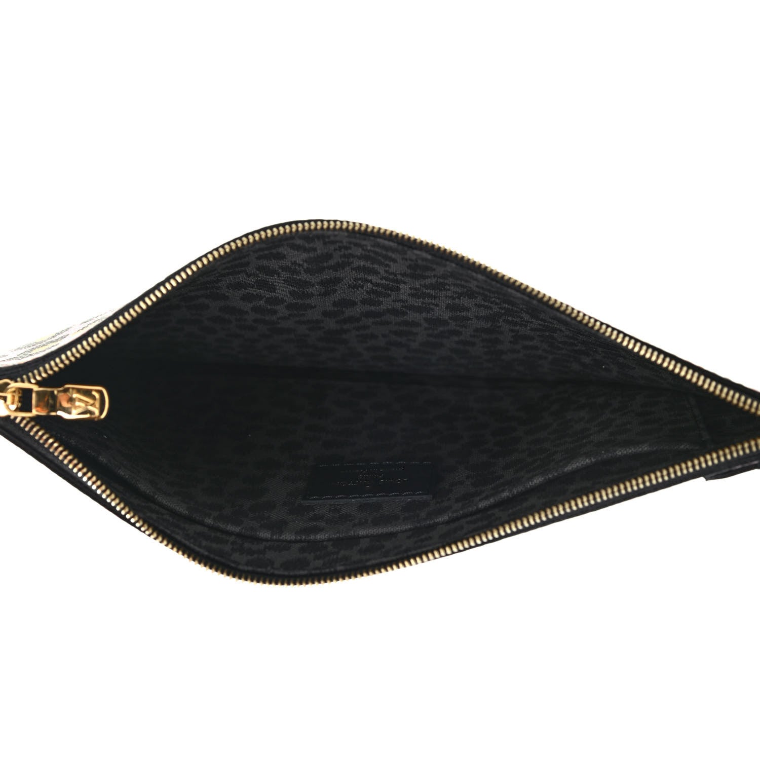 Louis Vuitton Monogram Giant Wild At Heart Neverfull MM Pochette Black 5 of 6