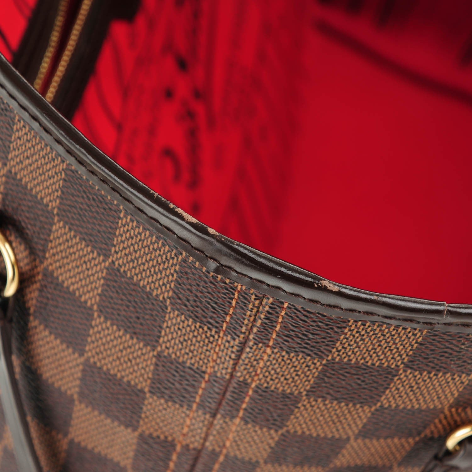Louis Vuitton Damier Ebene Neverfull MM 9 of 9