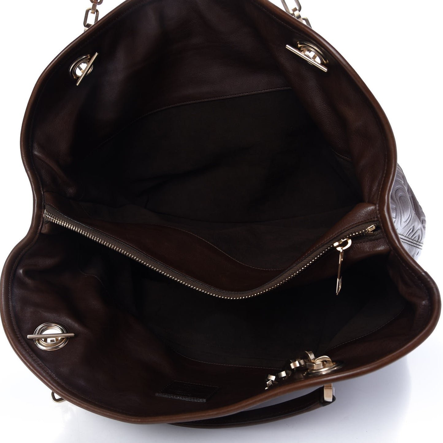 Monogram Paris Souple Whisper PM Chocolate