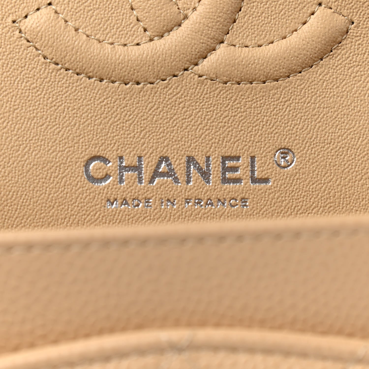 Chanel Caviar Quilted Small Double Flap Beige 6 of 9