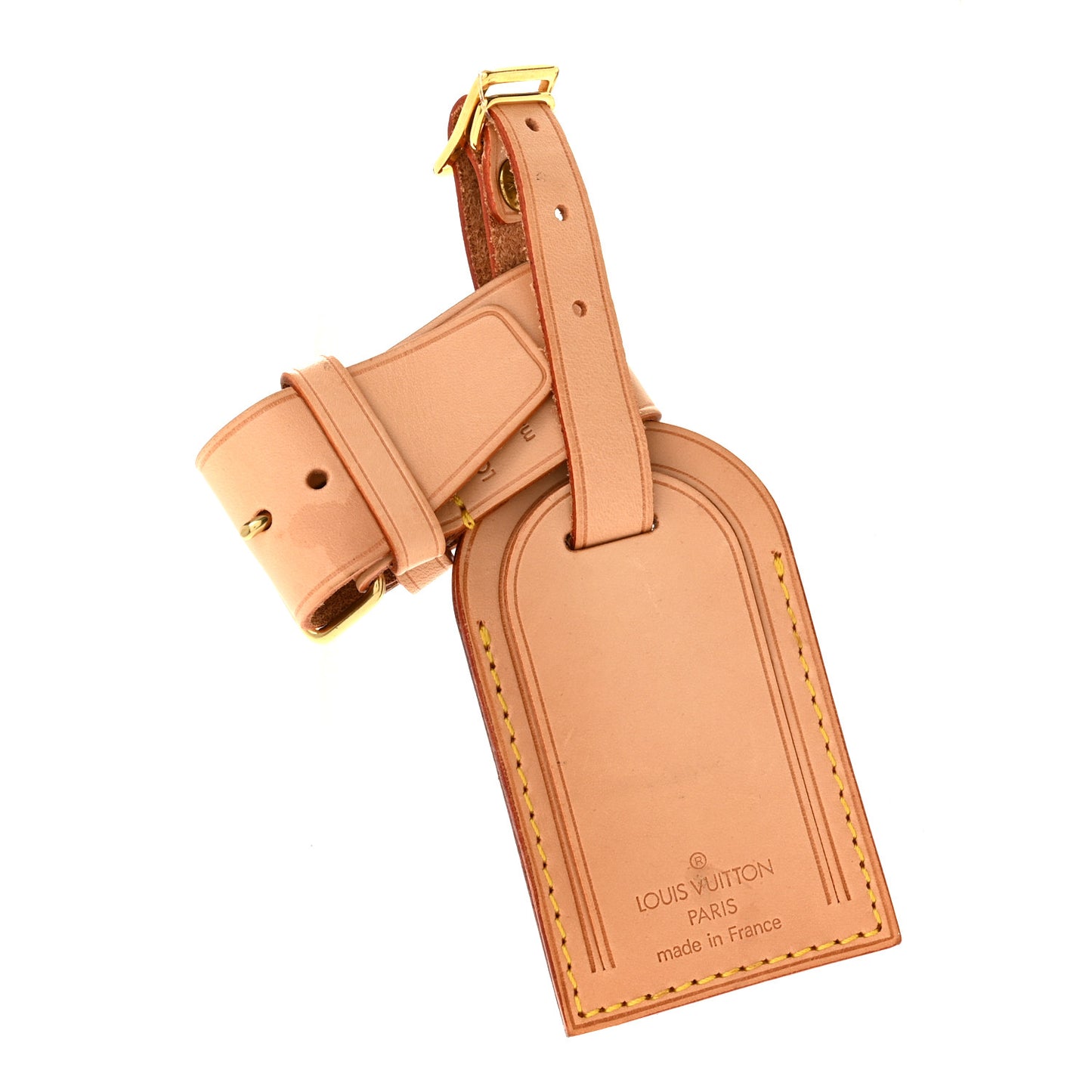 Vachetta Luggage Tag and Loop Set