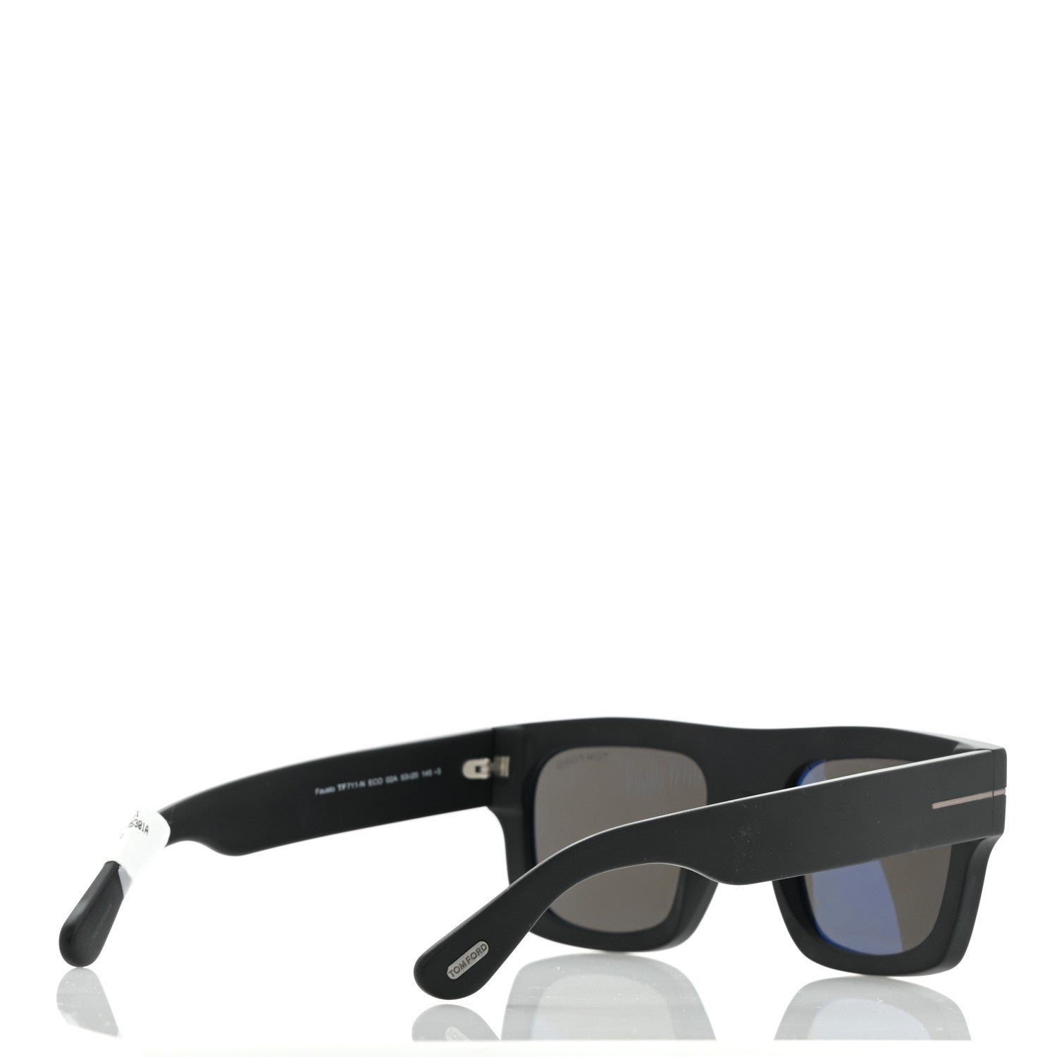 Tom Ford Acetate Fausto Sunglasses TF711 Black 4 of 7