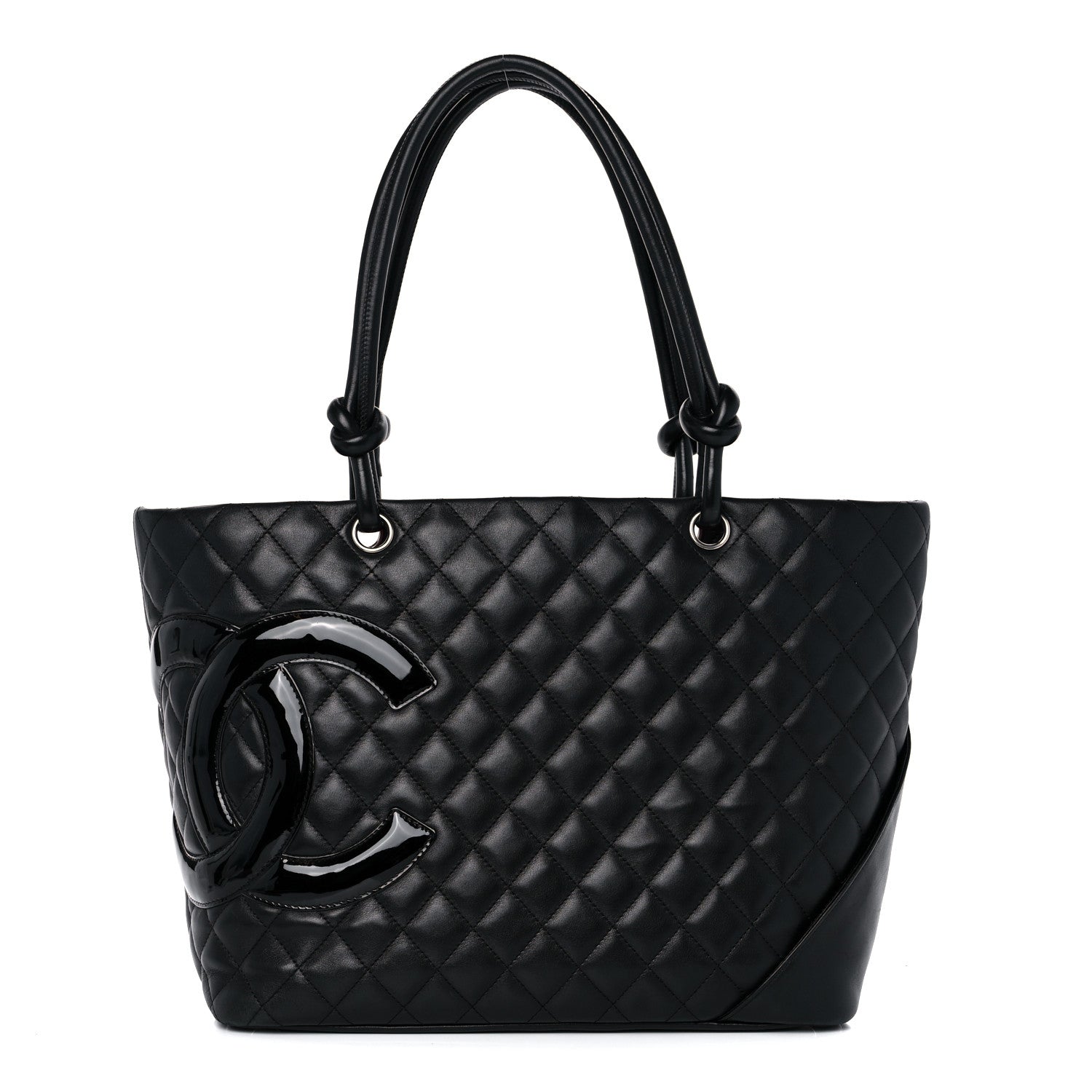 Chanel Calfskin Quilted Large Cambon Tote Black 1 of 11