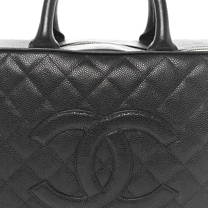Chanel Caviar Quilted Large Bowler Black 5 of 10