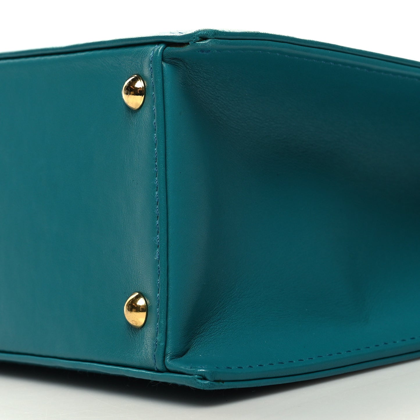 Lambskin Jumbo Shoulder Bag Blue