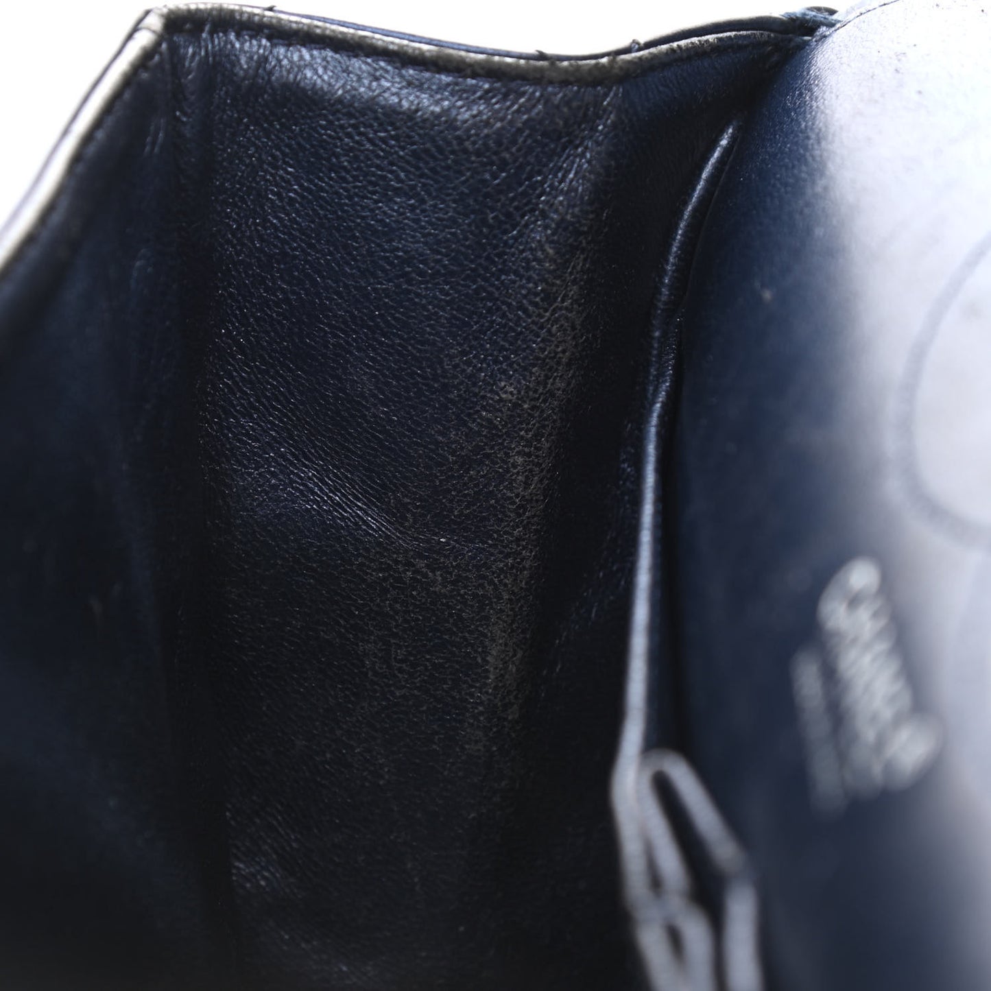 Metallic Aged Calfskin Quilted 2.55 Reissue 227 Flap Blue