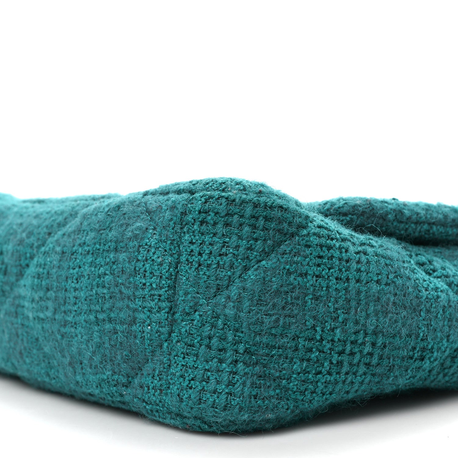 Chanel Tweed Quilted Medium Chanel 19 Flap Green 9 of 9