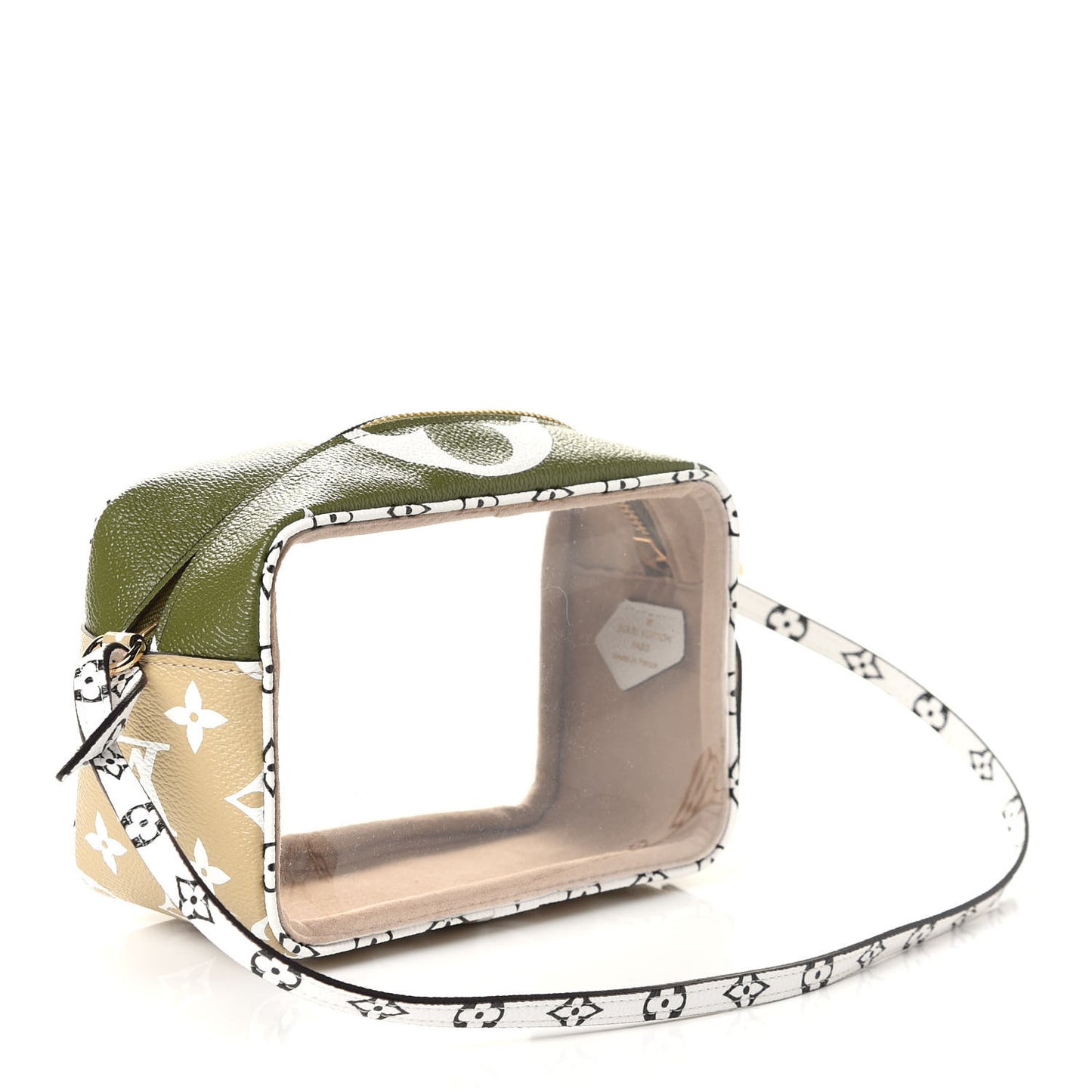 Monogram Giant Beach Pouch Kaki
