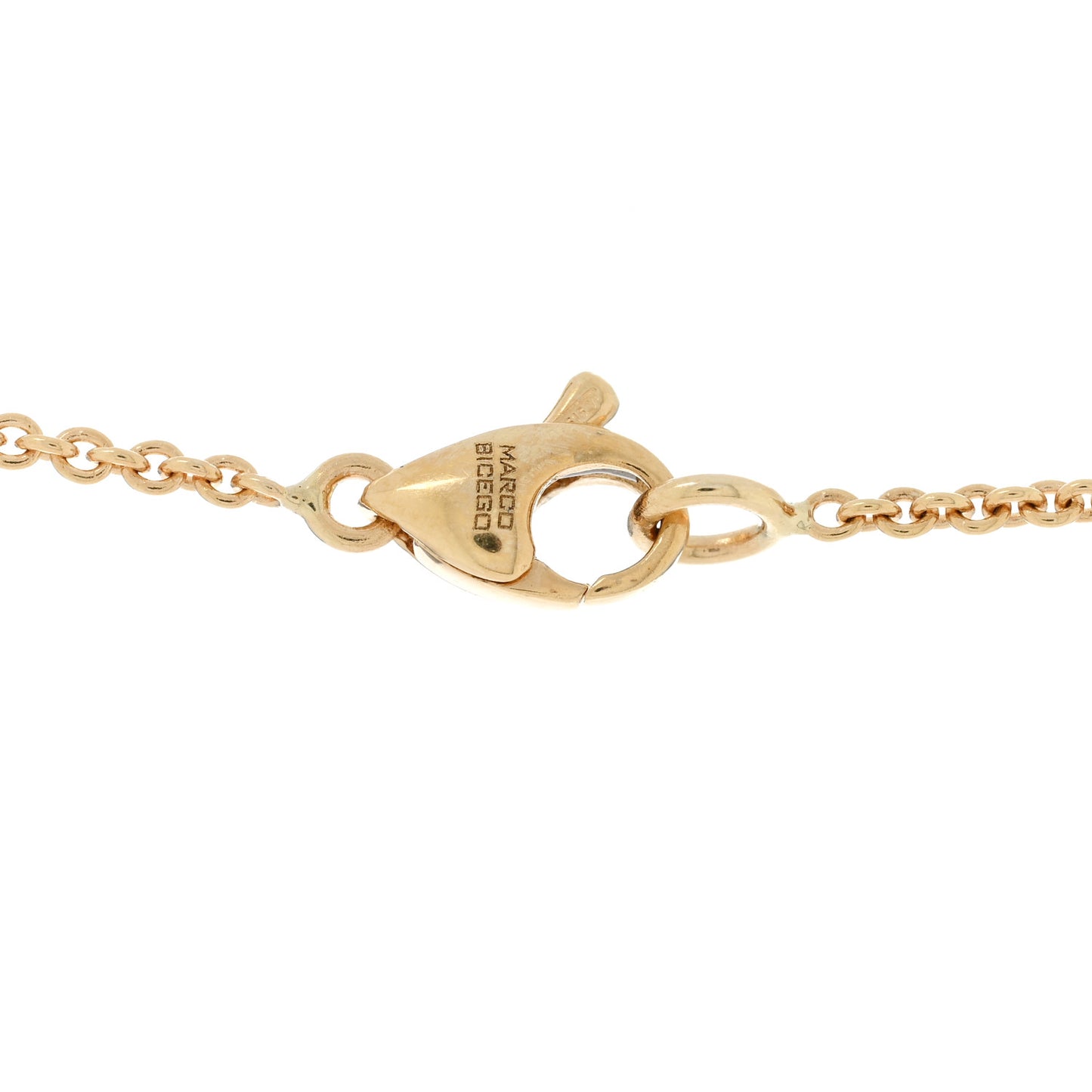 18K Yellow White Gold Diamond Goa Pendant Necklace