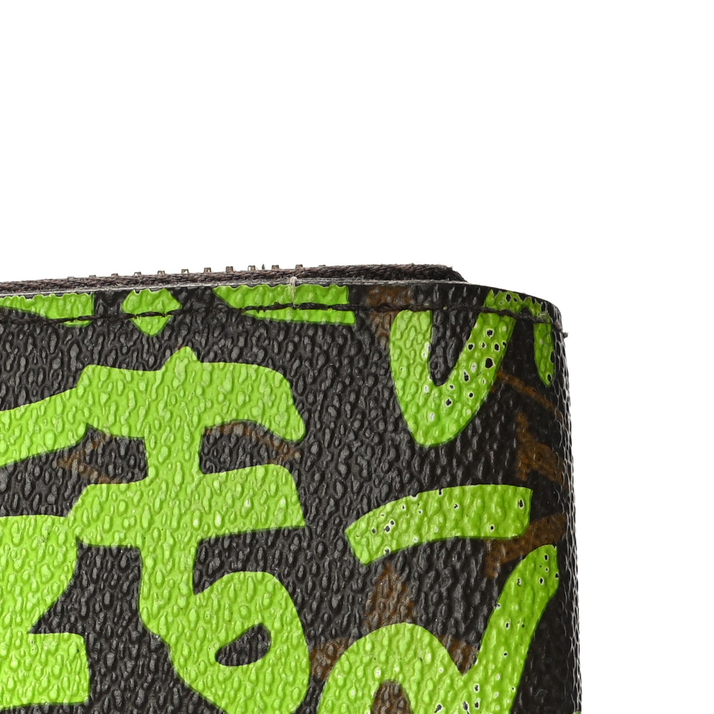 Monogram Graffiti Zippy Wallet Green