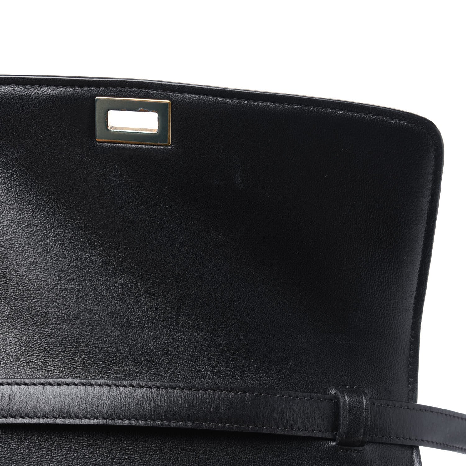 Celine Box Calfskin Medium Classic Box Flap Bag Black 11 of 20